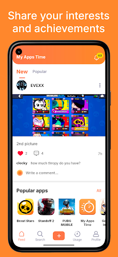 My Apps Time - Phone time Screenshot 2 - AppWisp.com