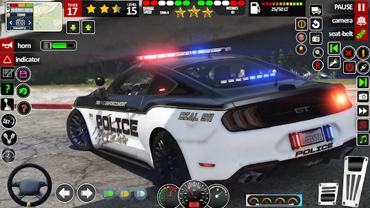 Trò chơi siêu xe cảnh sát Sim