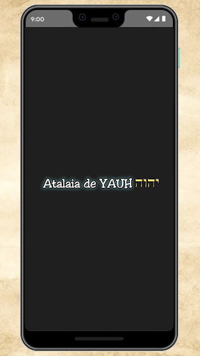 Android application Atalaia de YAUH יהוה screenshort