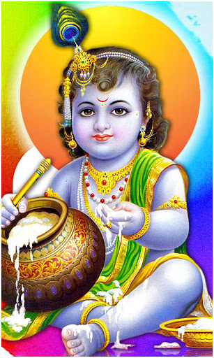 Android application Lord Bal Krishna Wallpapers screenshort