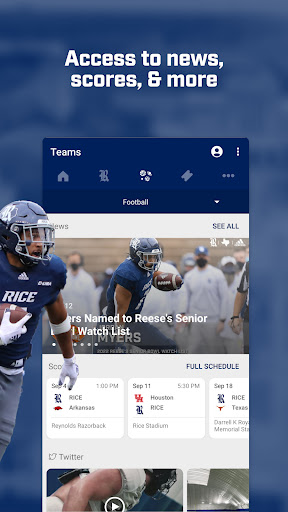 Rice Owls Game Day Screen 2
