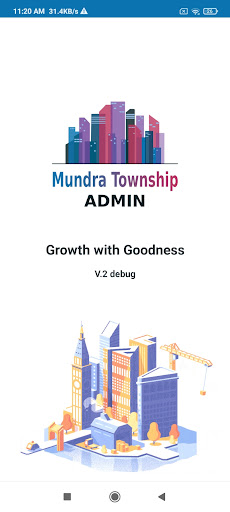 Android application Admin Mundra Township screenshort
