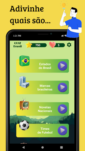 Quiz Brasil Screen 2