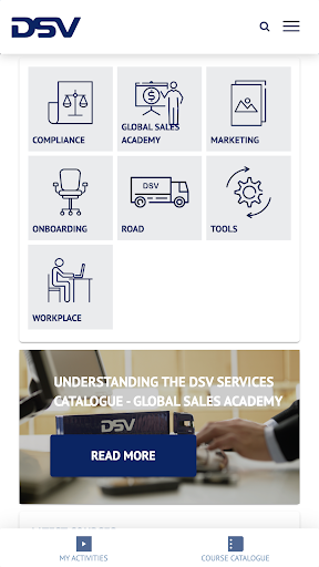 Android application DSV Learning screenshort