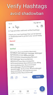 in Tags: AI Hashtags generator Screenshot