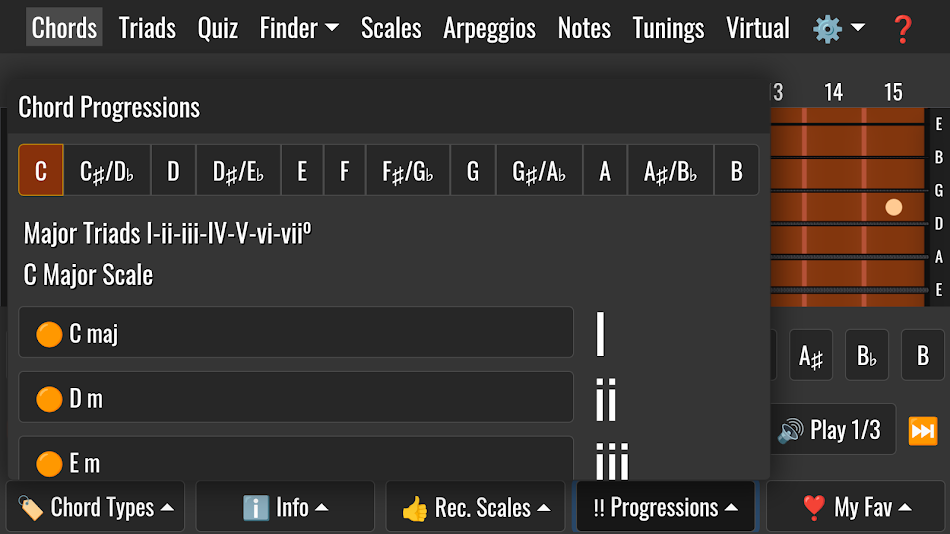 #2. Guitarist's Reference Pro (Android) بواسطة: My App Catalog LLC