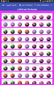 Lunch and Tea Lotto Results. Apps on Google Play