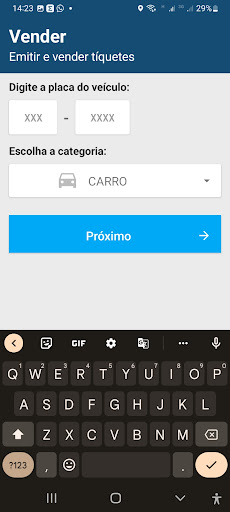 Android application PDV - Zona Azul Piracicaba screenshort
