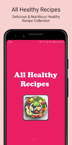 Android application All Healthy Recipes screenshort