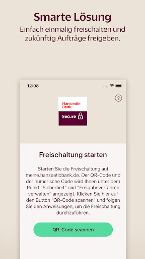 Android application Hanseatic Bank Secure screenshort