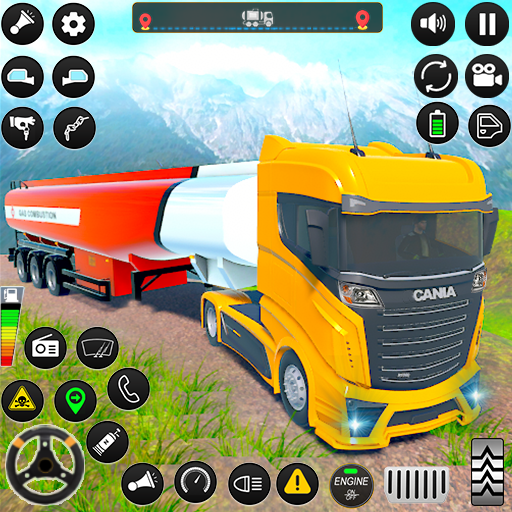 Oil Tanker Truck Simulator 3D logo