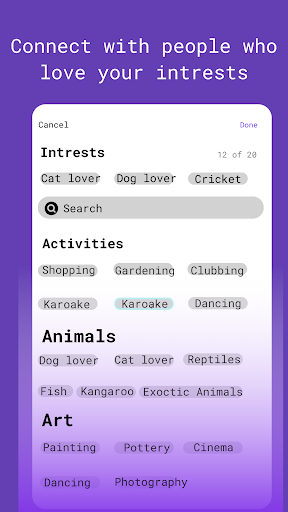 App screenshot