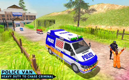 Police Car Van Driving Game 3D 2