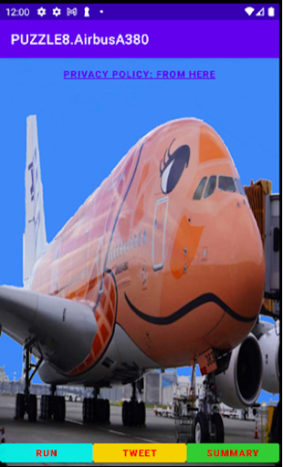 Android application Puzzle8-A380 screenshort