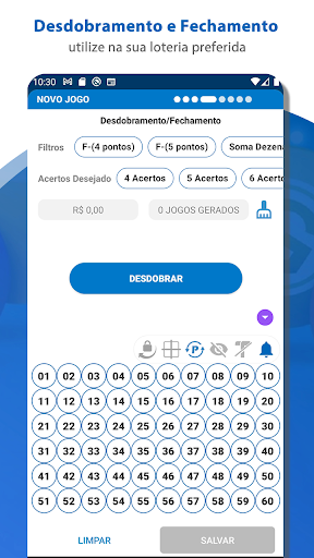 Sena Facil Loterias Gerador Dz Screen 3