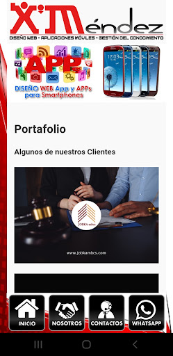 XMéndez Ecuador Diseño Web Screen 3