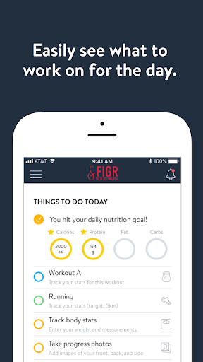 Android application FIGR Training screenshort