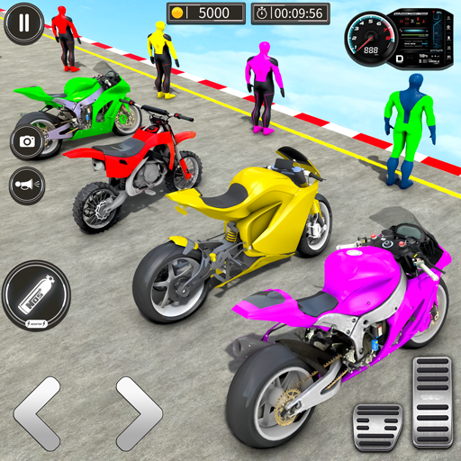 ألعاب الدراجة حيلة سباق 3D