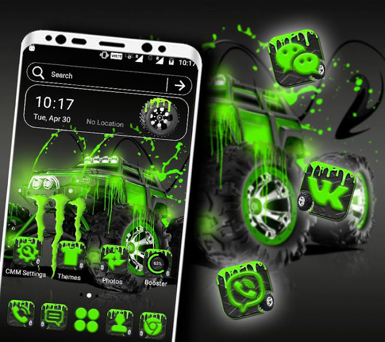 Monster Truck Launcher Theme - 2.9 - (Android)