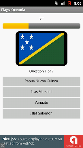 Banderas-Oceania Screen 2
