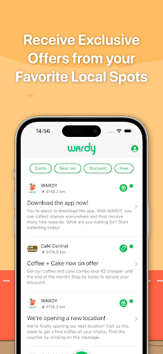Wardy - Your Loyalty Cards Screen 3