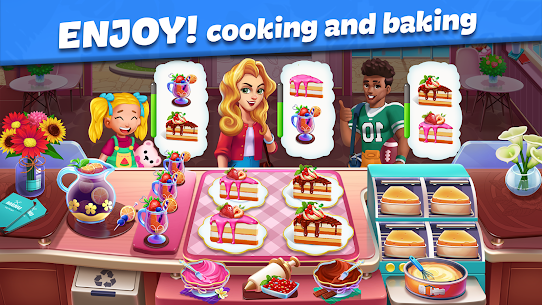 Food Voyage Fun Cooking Games v1.3.1 Mod Apk (Unlimited Money/Gems) Free For Android 2