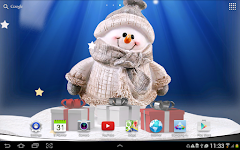 screenshot of Snow Globe Live Wallpaper