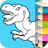 Dino Coloring Pages icon