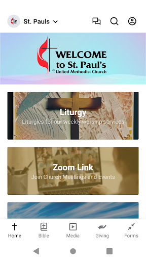 Android application St. Paul's Colorado Springs screenshort