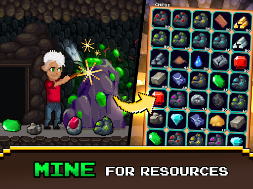 Miners Settlement: Idle RPG APK v3.6.7 (MOD Free Upgrade, Free Shopping, Free Build) poster-10