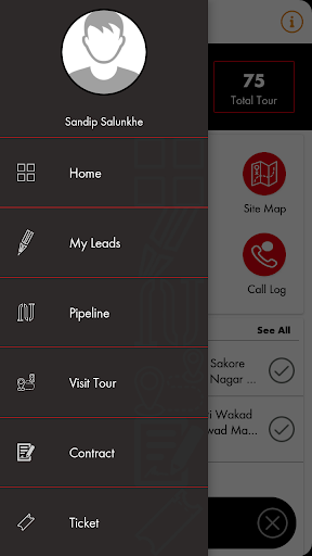 Android application FlexDeck screenshort