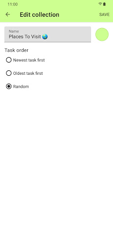 Delist Screen 3