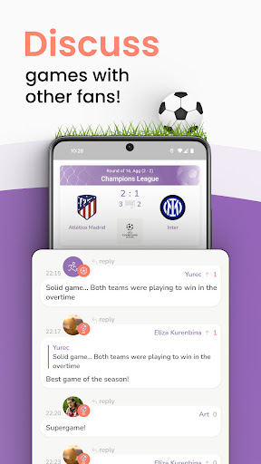 FanClub: Soccer Scores & Chats Screen 2
