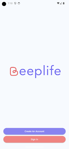 Android application Beeplife screenshort