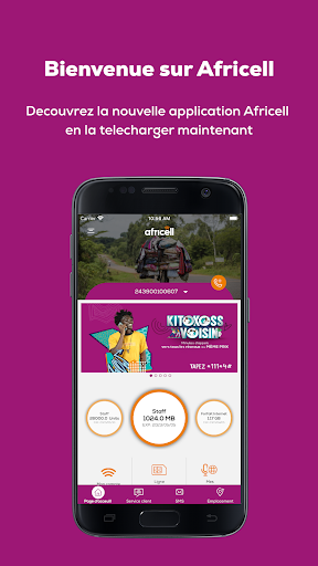 Aperçu de l'application