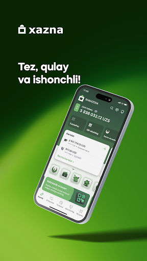 Android application xazna screenshort
