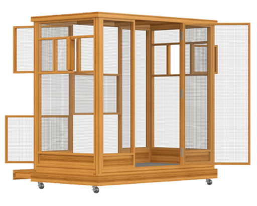 How To Build An Aviary - Bird Cage Model