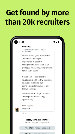 Screenshot of XING – the right job for you