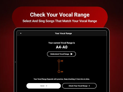 Screenshot of Padhanisa: Learn to Sing