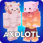 Cover Image of 下载 Axolotl Skins PE Minecraft 1.0 APK