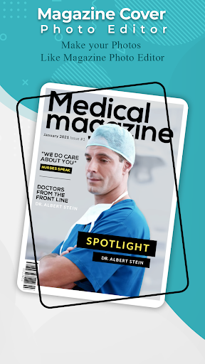 Android application Magazine Cover Photo Editor screenshort