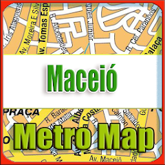 Maceio Brazil Metro Map Offlin icon
