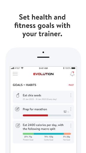 Screenshot of My Evolution Fitness