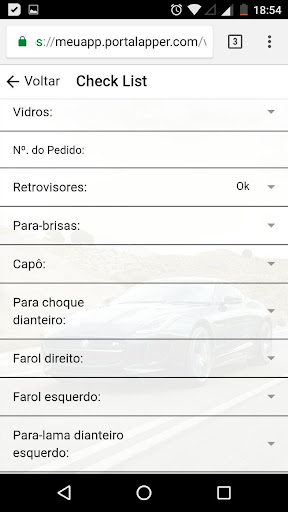 Portal Testes Screen 2
