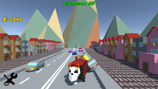 Crazy Trash Race Screen 3