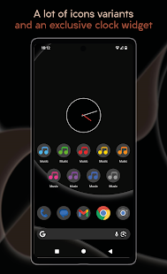Darkful - Icon Pack Capture d'écran