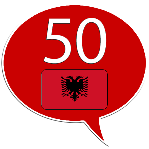 Learn Albanian - 50 languages Logo