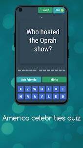 America celebrities quiz