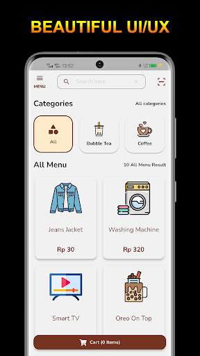 Android application Revo POS for Woocommerce screenshort