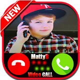 Incoming call from MattyB raps : fake call prank icon